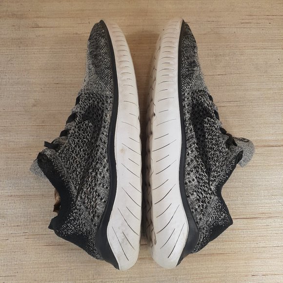 Nike Free Run Flyknit 2019 Men's Running Shoes Size 11.5 Grey 942838-101 - Picture 10 of 15